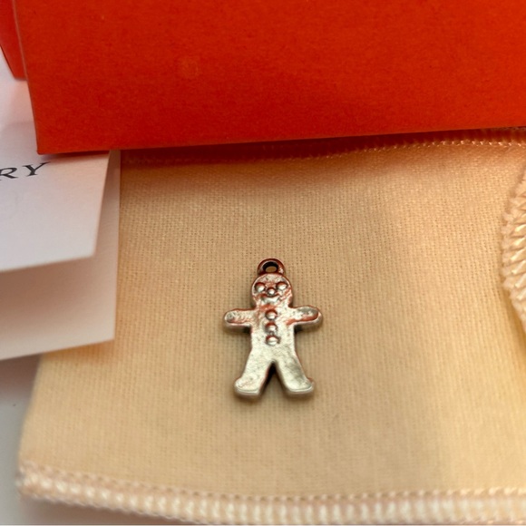 James Avery Jewelry - RETIRED JAMES AVERY sterling silver gingerbread man charm  new box & dust pouch